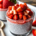 Strawberry Chia Seed Pudding