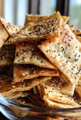 3-Ingredient Crispy Lavash Crackers (High Protein)