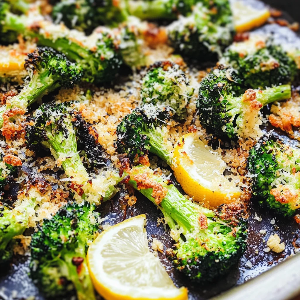 30-Minute Roasted Broccoli With Lemon and Parmesan