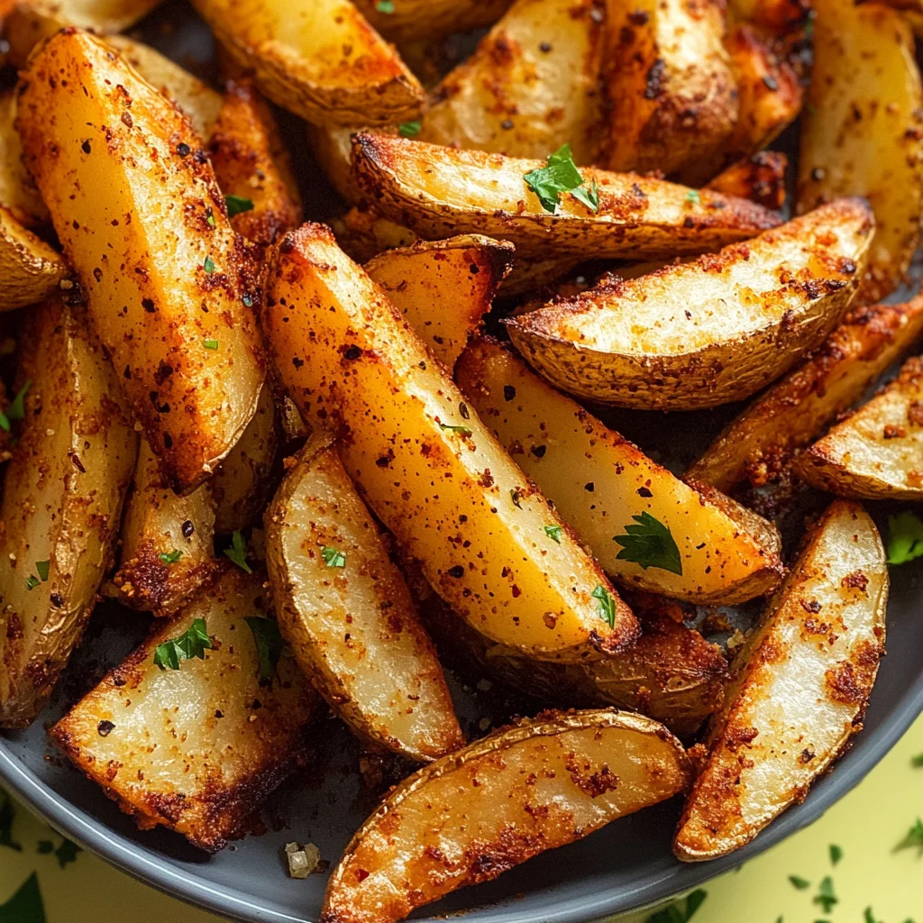 Air Fryer Potato Wedges