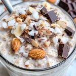 Almond Joy Overnight Oats