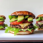 Amazing Garlic Burgers