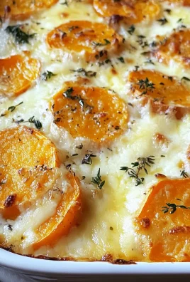 Au Gratin Sweet Potatoes