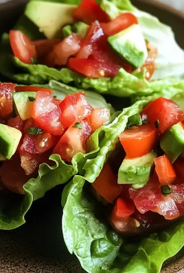 BLT Lettuce Wraps A Fresh Twist on a Classic Sandwich