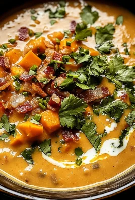 Baked Chipotle Cheddar Sweet Potato Chowder