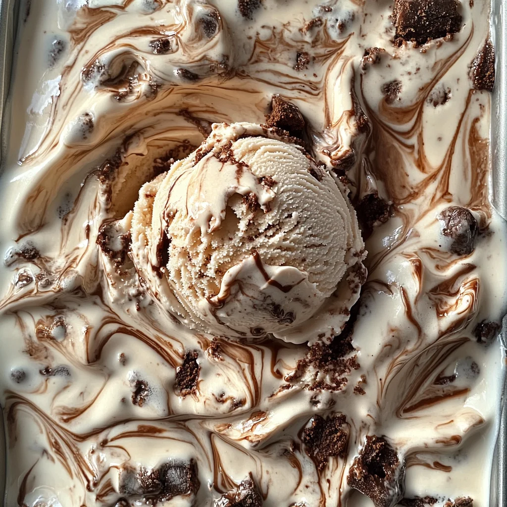 Brownie Swirl Ice Cream