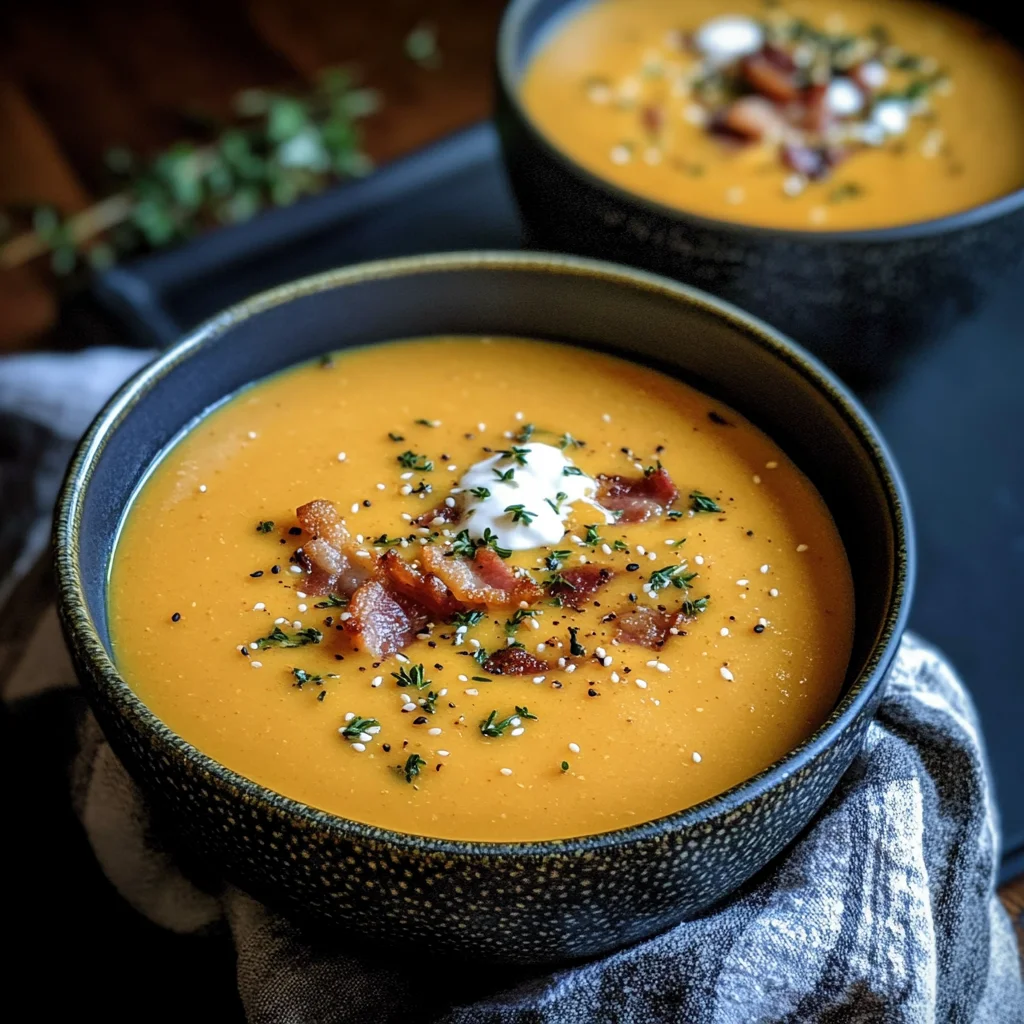 CREAMY KETO PUMPKIN SOUP RECIPE