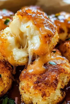 Cheddar Cauliflower Tots