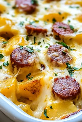 Cheesy Ranch Potatoes and Smoked Sausage Casserole Recipe