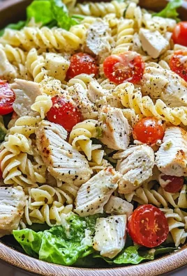 Chicken Caesar Pasta Salad
