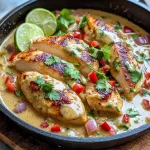 Creamy Coconut Lime Chicken Skillet