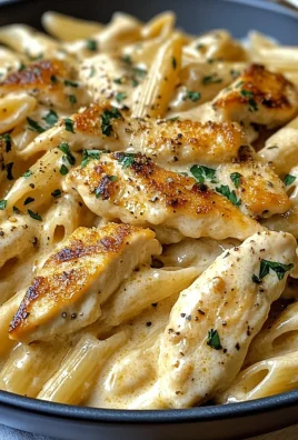 Creamy Garlic Parmesan Chicken Pasta