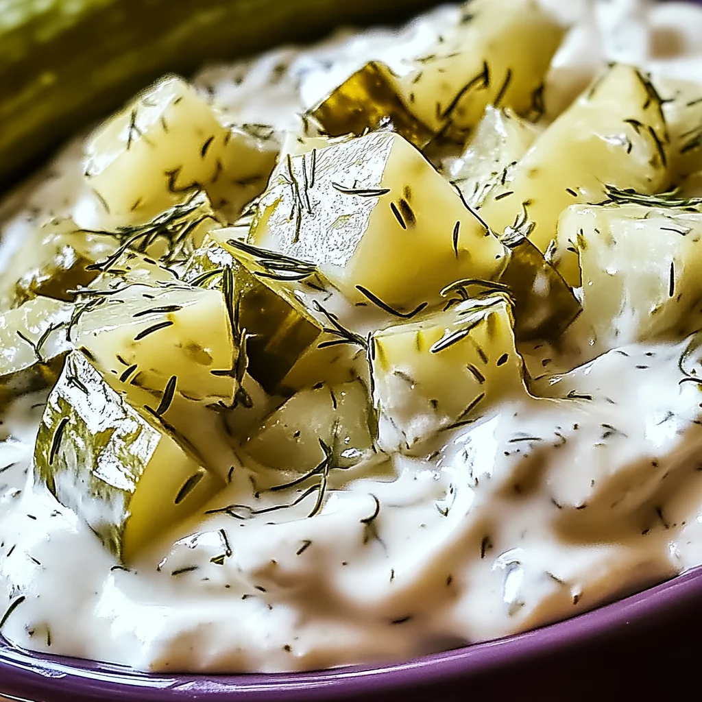 Creamy Pickle Dip