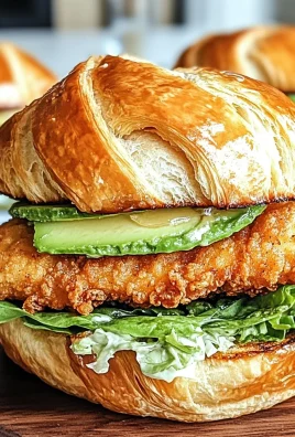 Crispy Chicken Croissant Sandwich