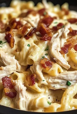 Crockpot Chicken Bacon Ranch Pasta Recipe
