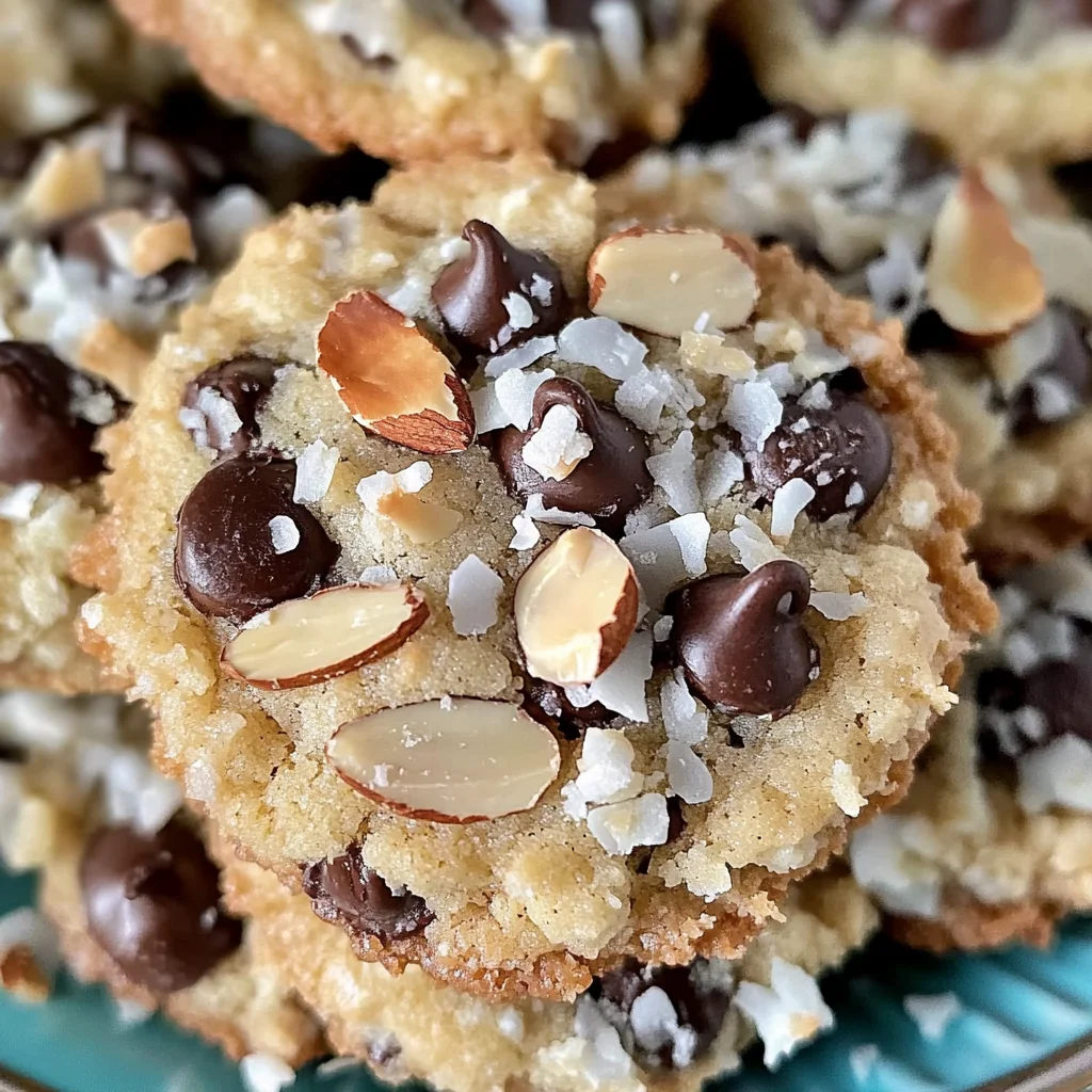 Delicious 4 Ingredient Almond Joy Cookies in Under 20 Minutes