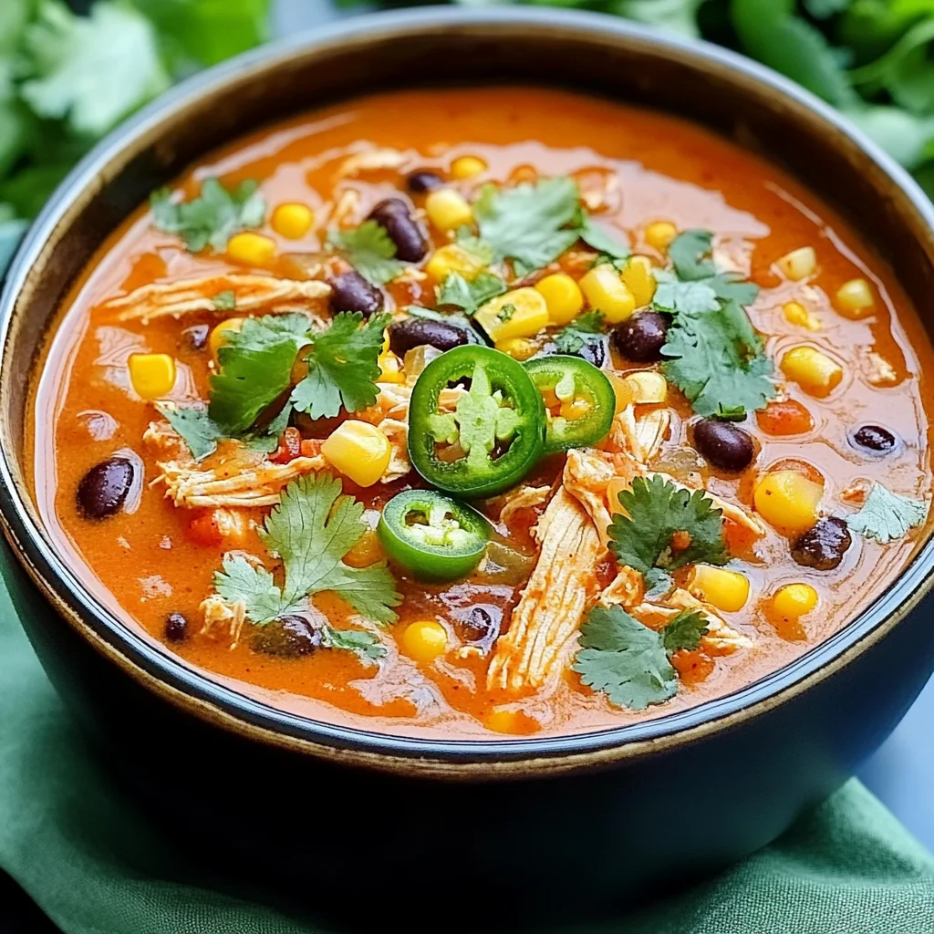 Delicious Chicken Enchilada Soup Recipe for Cozy Nights