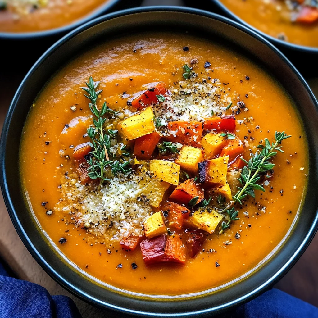 Delicious Roasted Veggie Soup Recipe for Cozy Evenings