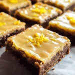 Delightfully Tangy Lemon Brownie Bars Recipe