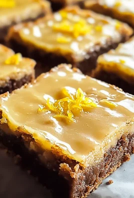 Delightfully Tangy Lemon Brownie Bars Recipe