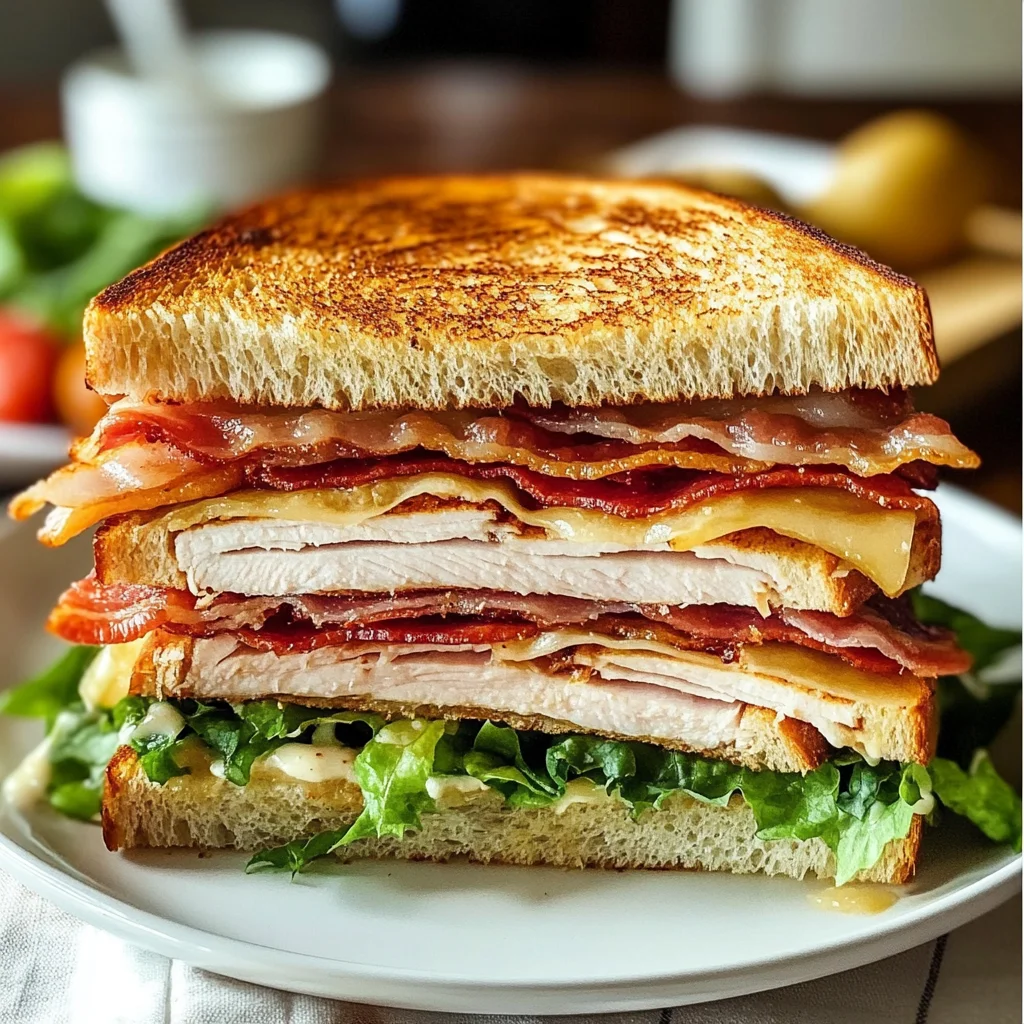 Easter Club Sandwich