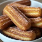 Easy Baked Churro Bites