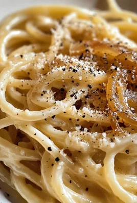 Easy Cacio e Pepe with Caramelized Onions