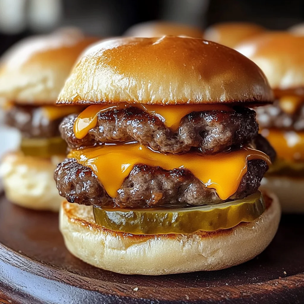 Easy Cheeseburger Sliders