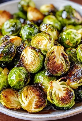 Easy Healthy Balsamic Brussels Sprouts with Honey Glaze Recipe