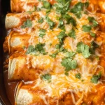 Easy Instant Pot Chicken Enchiladas