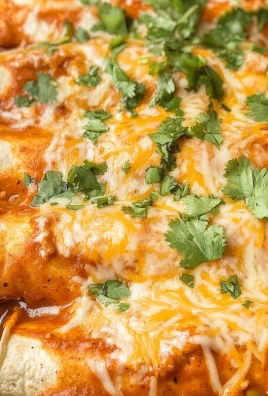 Easy Instant Pot Chicken Enchiladas
