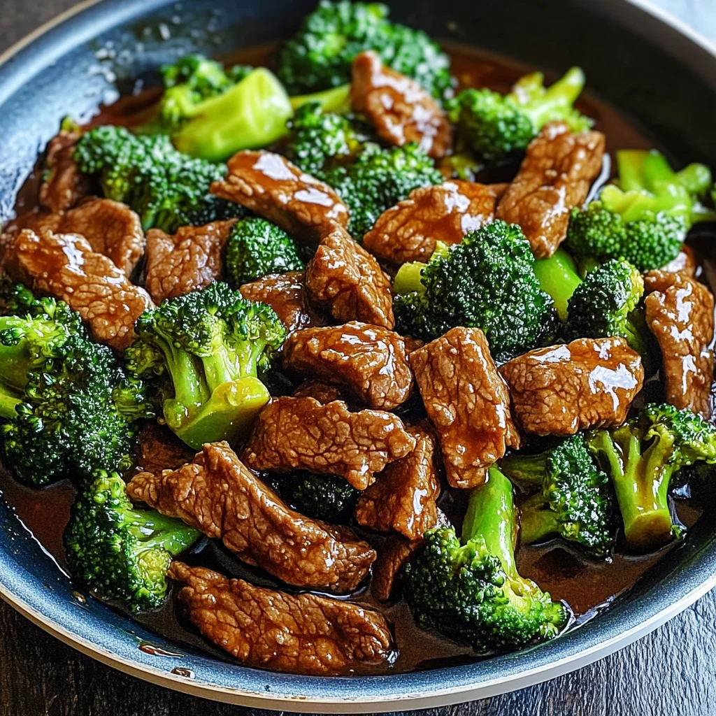 Easy One-Pan Chinese Beef and Broccoli Take-Out Recipe