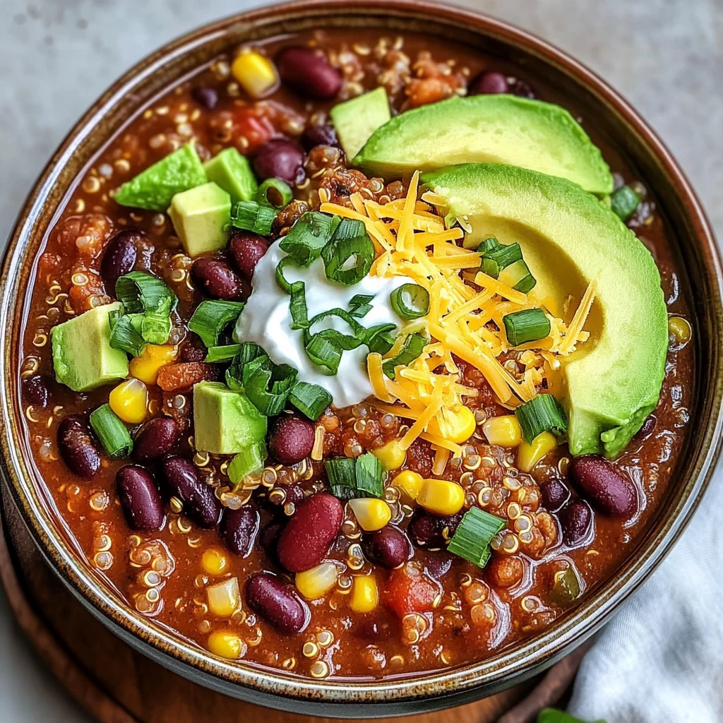 Easy Vegetarian Bean Chili