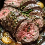 Garlic Beef Tenderloin Roast