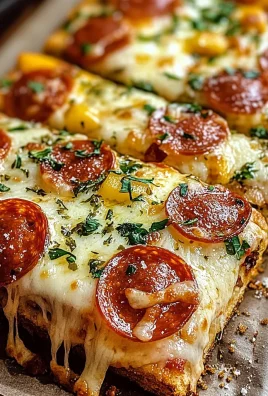 Garlic Bread Pizza