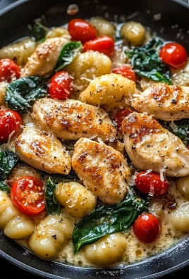 Garlic Chicken Gnocchi Skillet