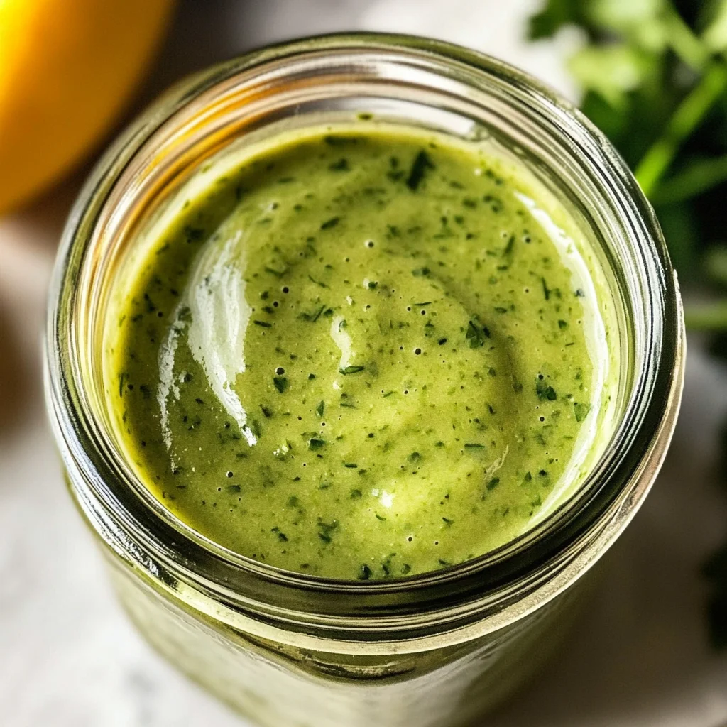 Green Goddess Tahini Dressing