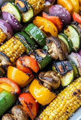 Grilled Veggie Kabobs