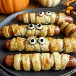 Halloween Mummy Sausages