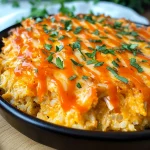 Keto Buffalo Chicken Casserole