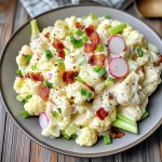 Keto Cauliflower Potato Salad