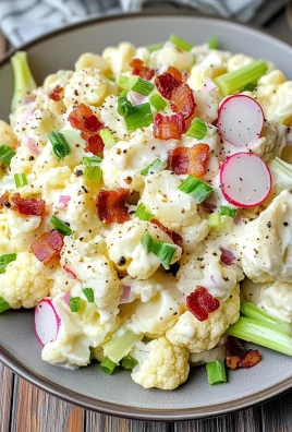Keto Cauliflower Potato Salad