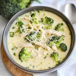 Keto Chicken Alfredo Soup