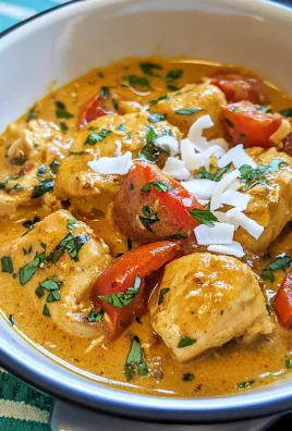 Keto Coconut Chicken Curry