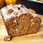 Keto Pumpkin Pecan Gingerbread Loaf