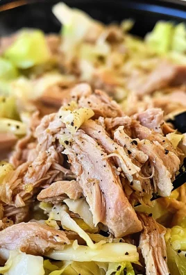 Keto Slow Cooker Kalua Pork and Cabbage