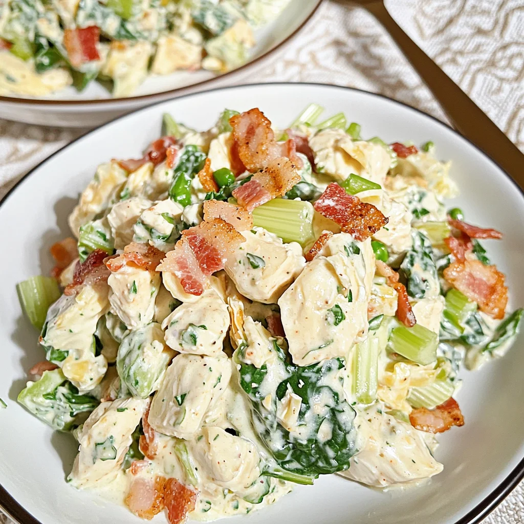 Keto Spinach Artichoke Salad