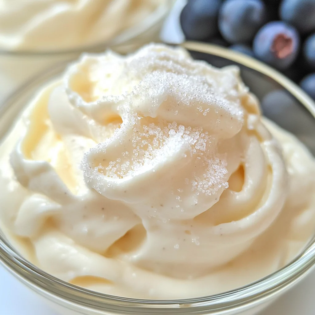 Keto Vanilla Mousse