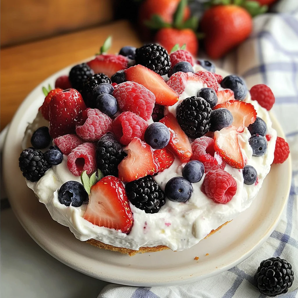 Keto Very Berry Cheesecake Salad