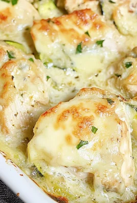 Keto Zucchini Bake With Chicken